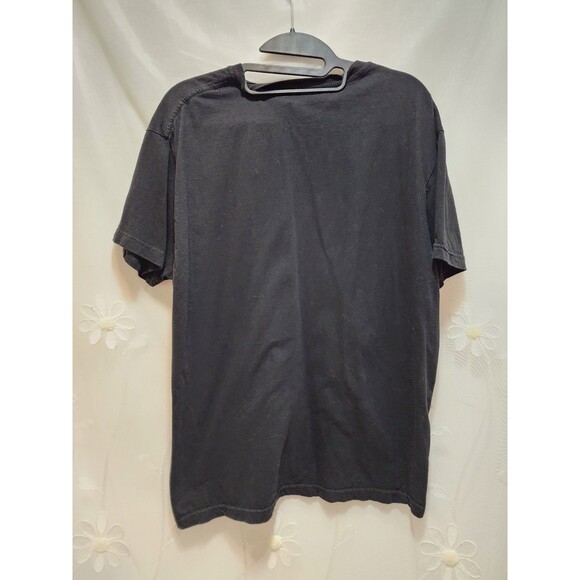 Nirvana Large Black Shirt Grunge Alternative 90s Rock Retro Classic Smiley Face - Picture 8 of 11